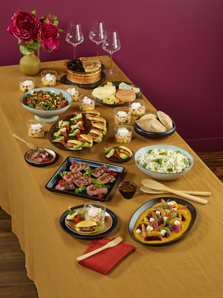 Buffet à partager Automne-Hiver 2025-26 - Festins Traiteur - Yonne - Côte d'Or - Paris 12