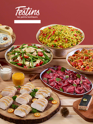Buffet froids à partager - Festins - Boutique Traiteur à Auxerre, Chemilly (89), Marsannay (21) et Paris 12 (Daumesnil)